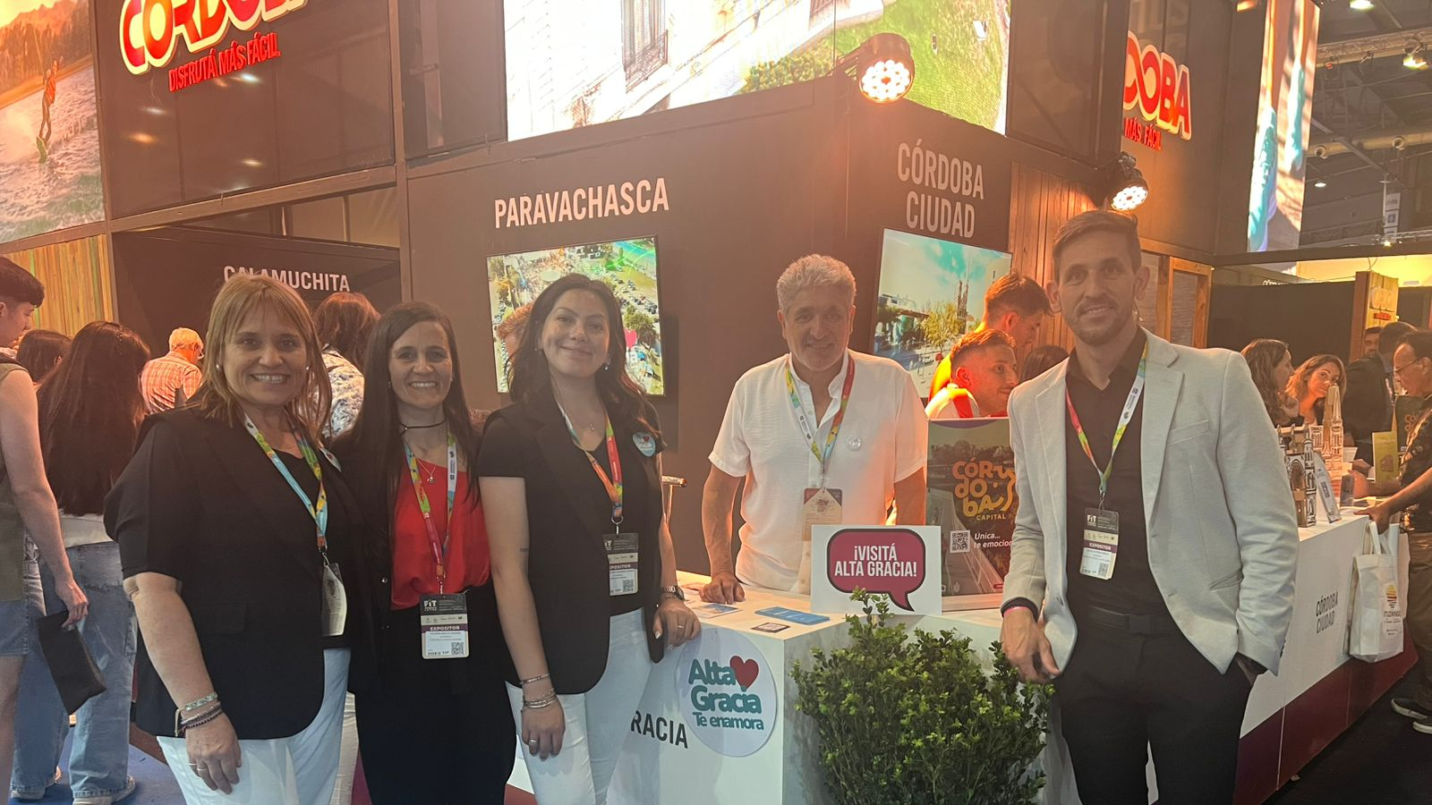 Alta Gracia dijo presente en la Feria Internacional de Turismo 2024 ...